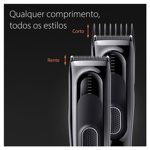 Aparador de Cabelo Braun Série 5 HC5310 - Preto Fashion