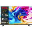 Smart TV TCL 43C645 QLED 43  Ultra HD 4K For Cheap