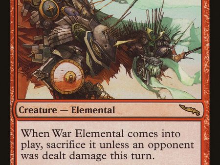 War Elemental [Mirrodin] For Cheap