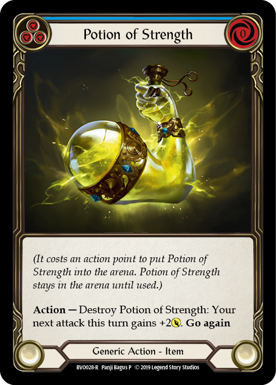 Potion of Strength [BVO028-R] 1st Edition Normal on Sale