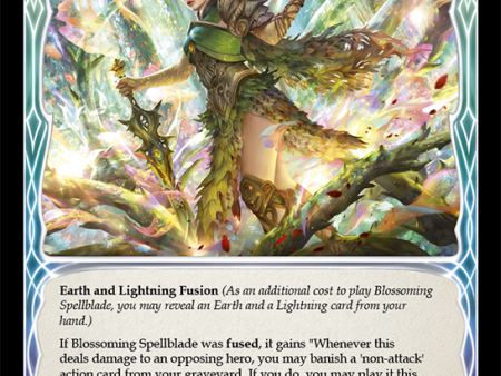 Blossoming Spellblade [ELE064] (Tales of Aria)  1st Edition Rainbow Foil Fashion