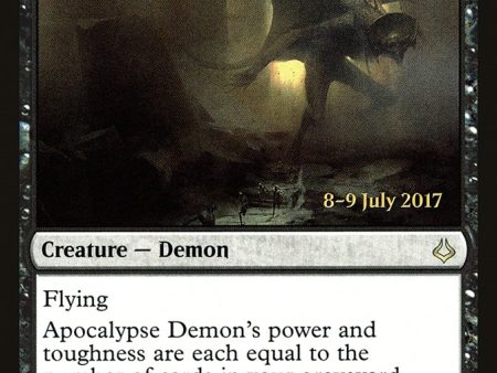 Apocalypse Demon [Hour of Devastation Prerelease Promos] Hot on Sale