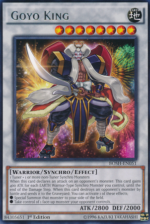 Goyo King [BOSH-EN051] Rare Supply