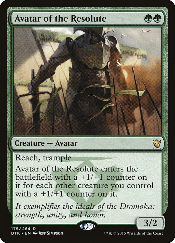 Avatar of the Resolute [Dragons of Tarkir] Discount