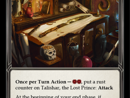 Talishar, the Lost Prince [U-CRU177-RF] Unlimited Rainbow Foil For Sale