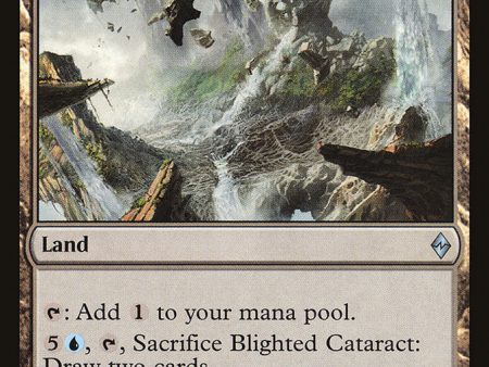 Blighted Cataract [Battle for Zendikar] For Sale