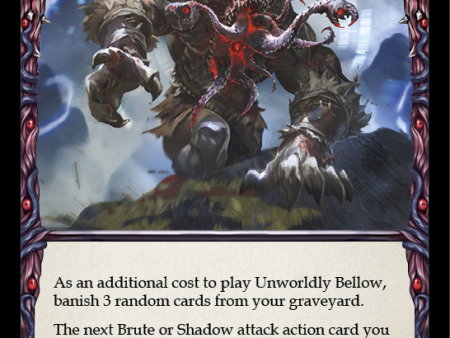 Unworldly Bellow (Red) [U-MON150] Unlimited Normal Online Hot Sale