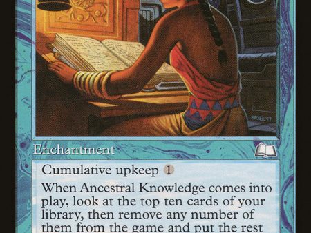 Ancestral Knowledge [Weatherlight] Cheap