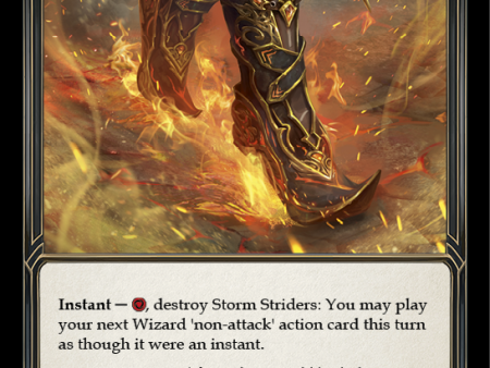 Storm Striders [U-ARC116] Unlimited Rainbow Foil Cheap