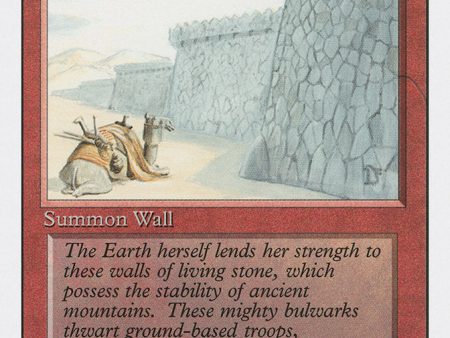 Wall of Stone [Revised Edition] on Sale