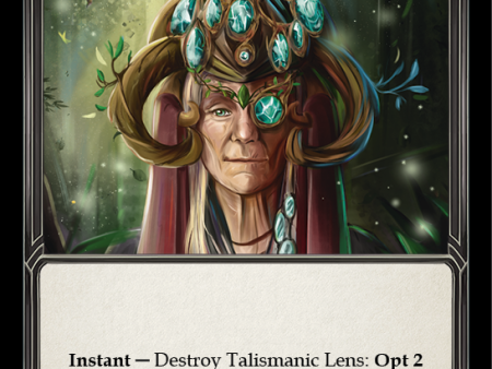 Talismanic Lens [ARC151-C] 1st Edition Cold Foil on Sale